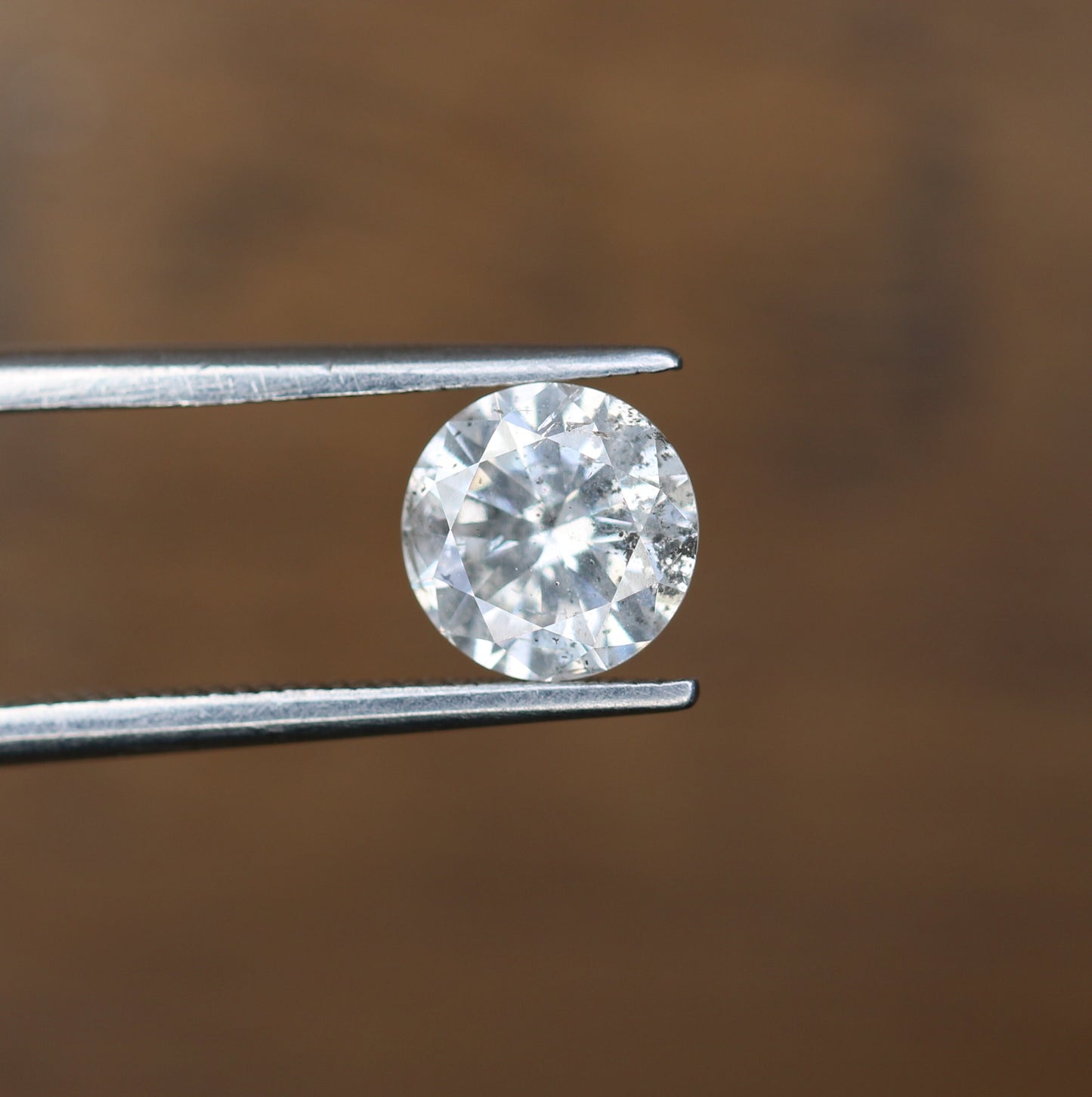 0.93 CT White Round Loose Rustic Diamond for Engagement Rings | Wedding Jewelry | Perfect Gift for Girlfriend or Wife