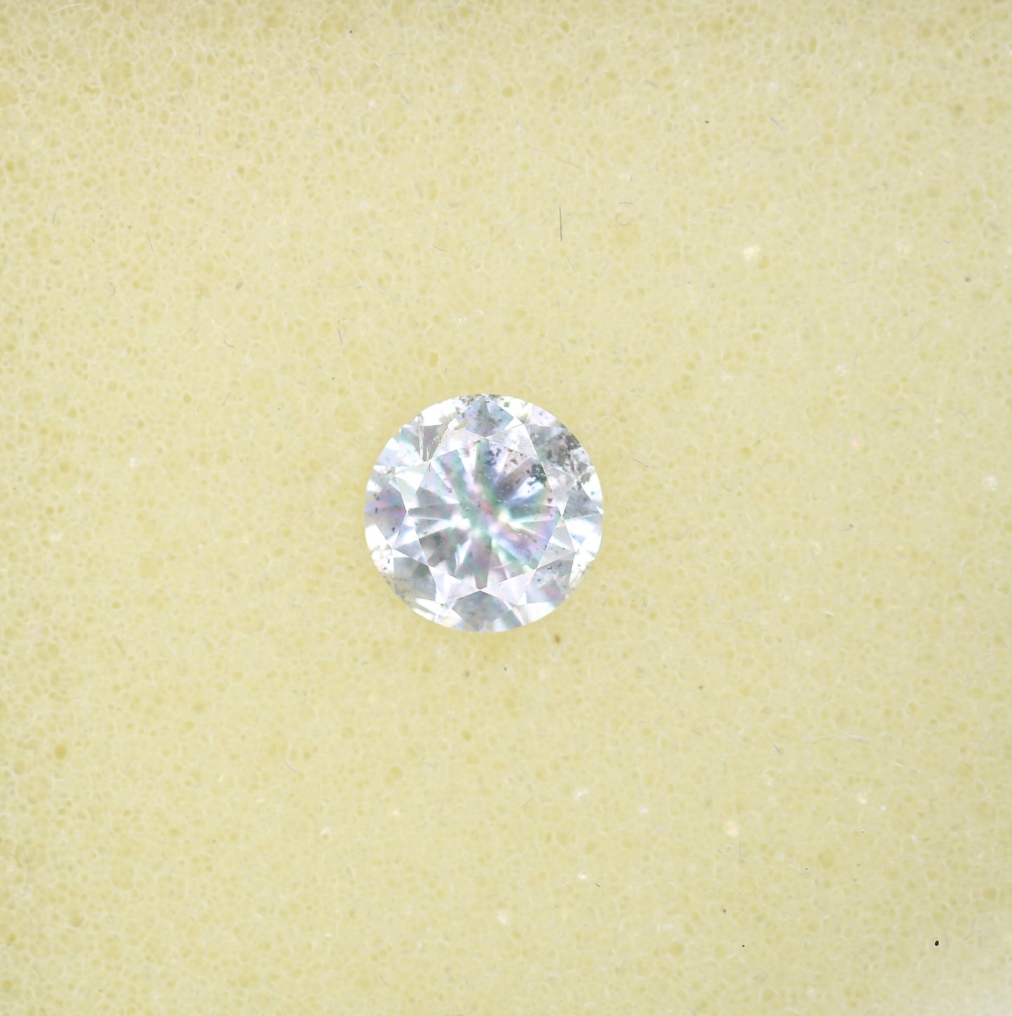 0.93 CT White Round Loose Rustic Diamond for Engagement Rings | Wedding Jewelry | Perfect Gift for Girlfriend or Wife