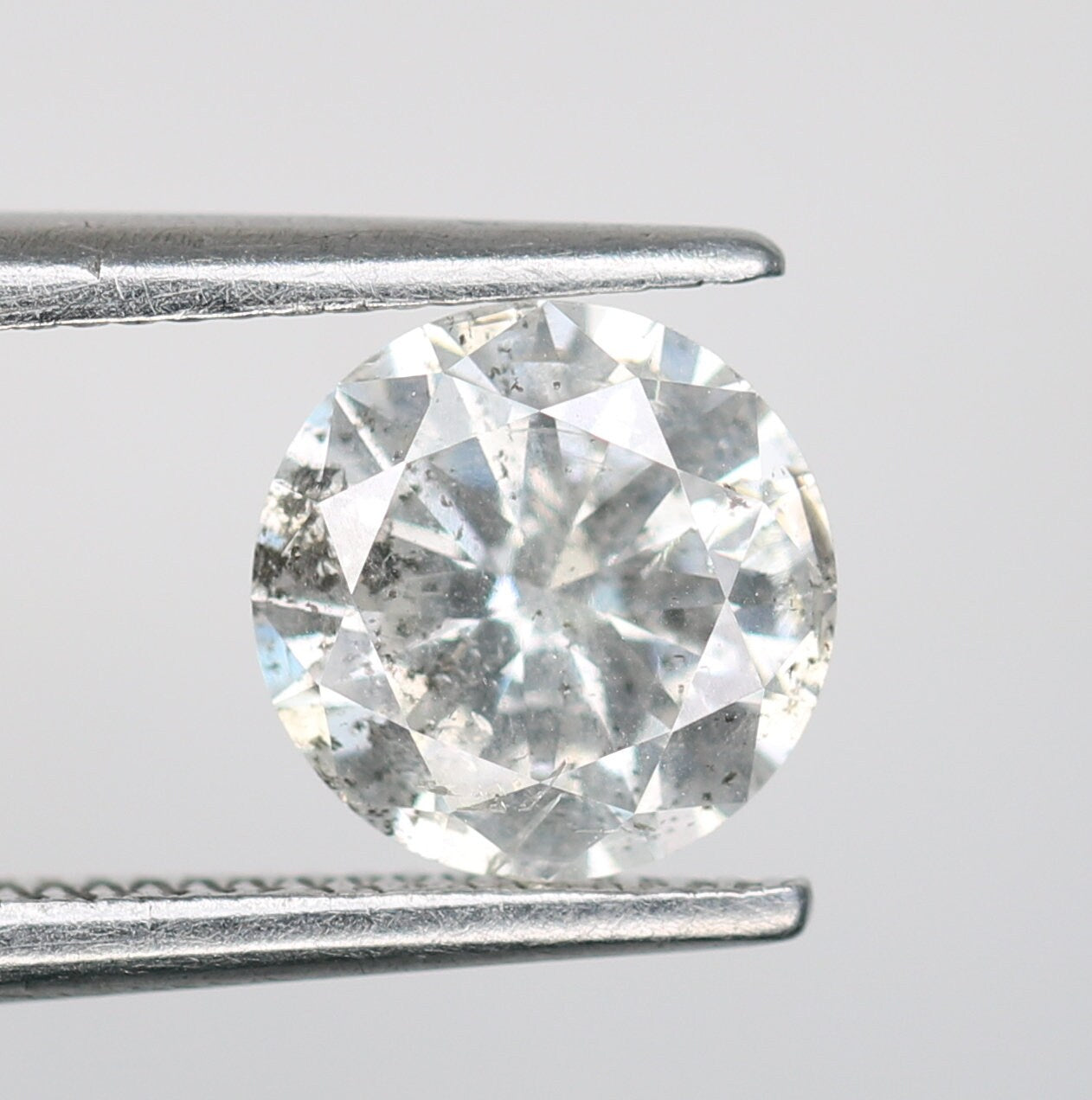 0.93 CT White Round Loose Rustic Diamond for Engagement Rings | Wedding Jewelry | Perfect Gift for Girlfriend or Wife