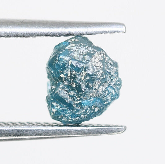 0.98 CT Uncut Blue Rough Diamond For Engagement RingFor Gold Ring Diamonds