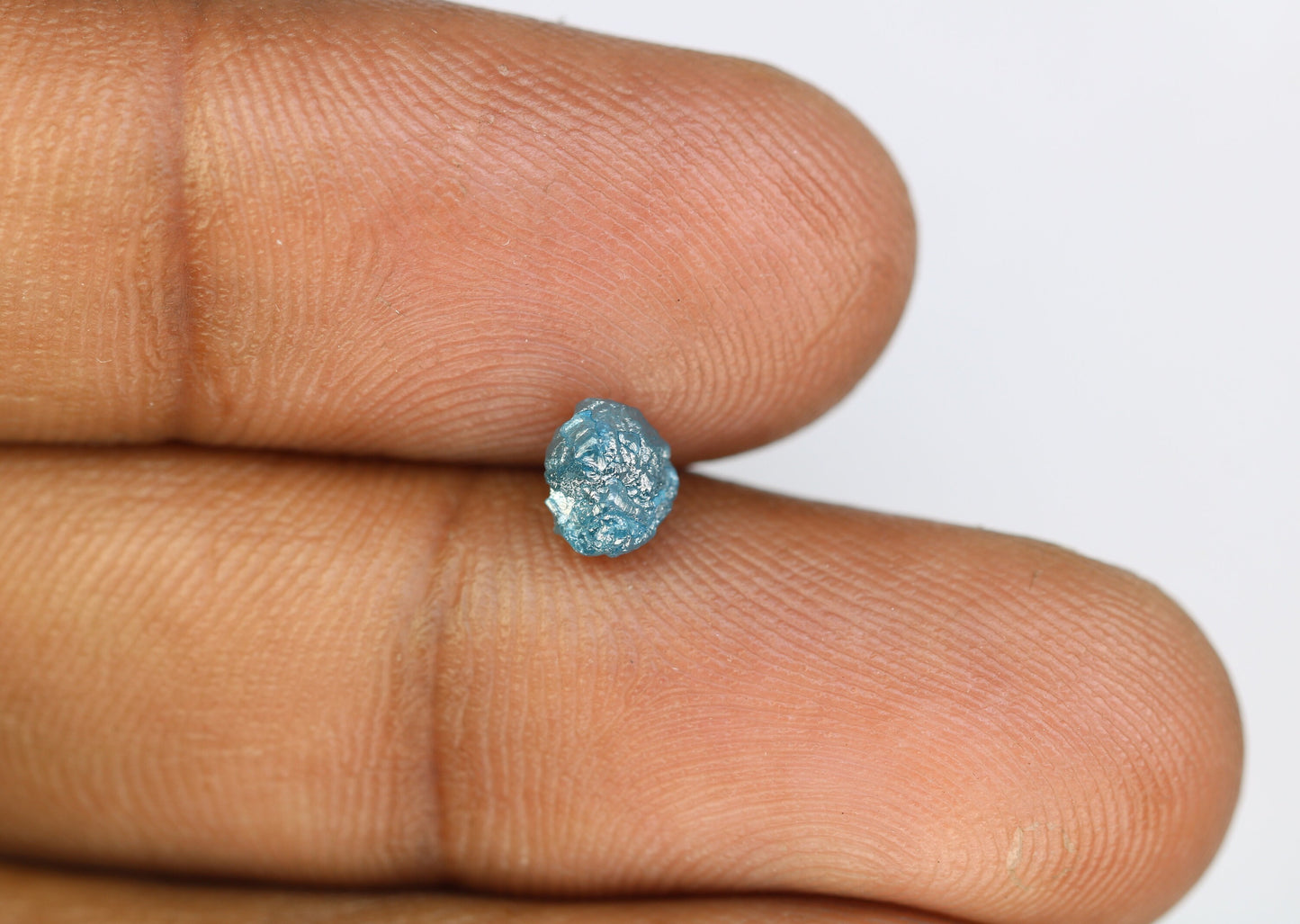 0.98 CT Uncut Blue Rough Diamond For Engagement RingFor Gold Ring Diamonds