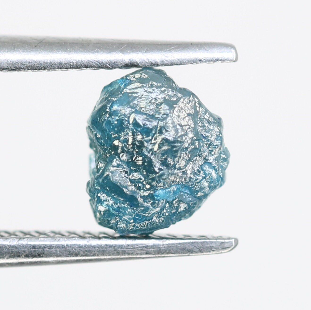 0.98 CT Uncut Blue Rough Diamond For Engagement RingFor Gold Ring Diamonds