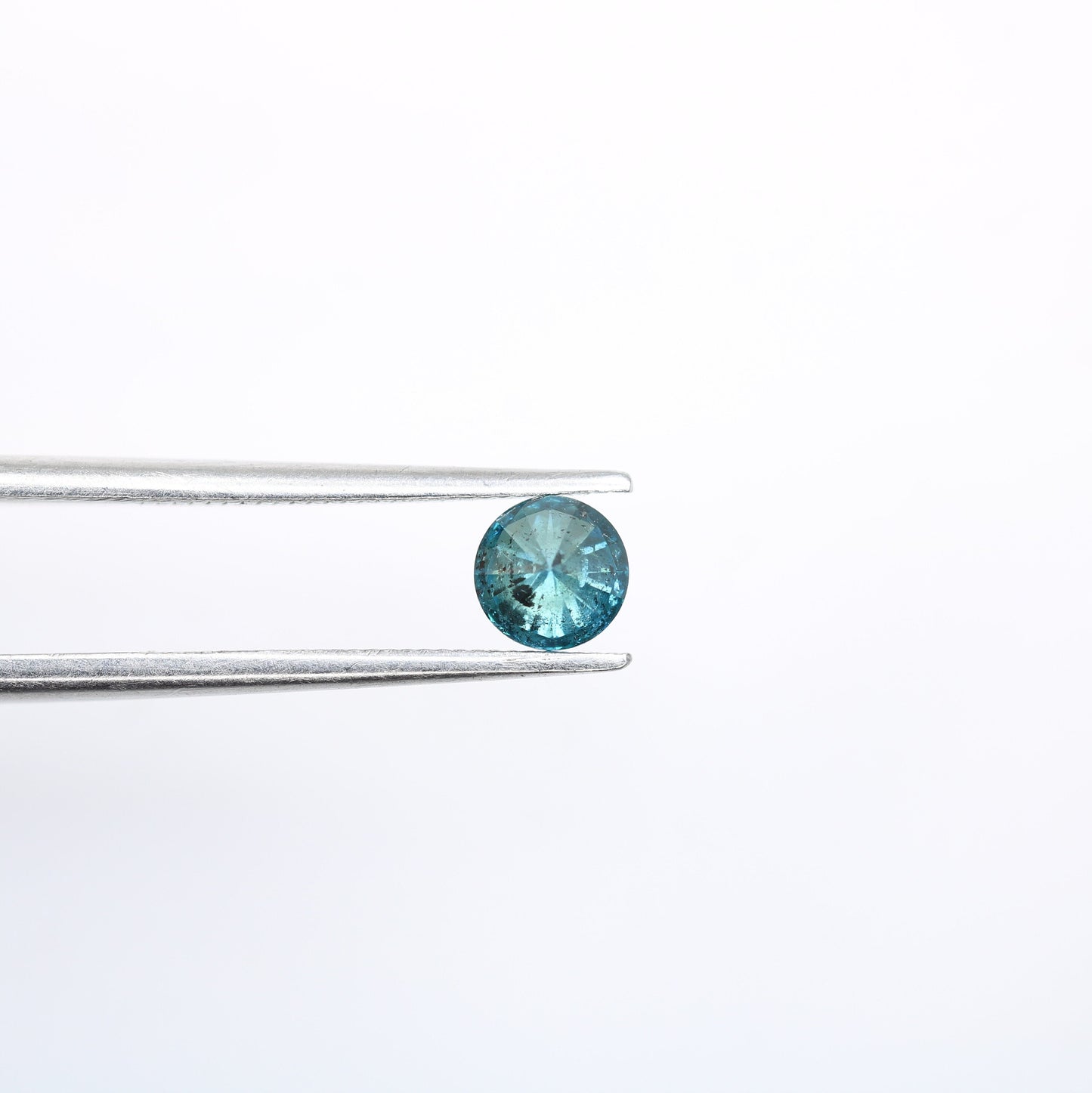 0.40 CT Round Brilliant Blue Diamond for Engagement Rings | Ideal for Gold Ring Settings