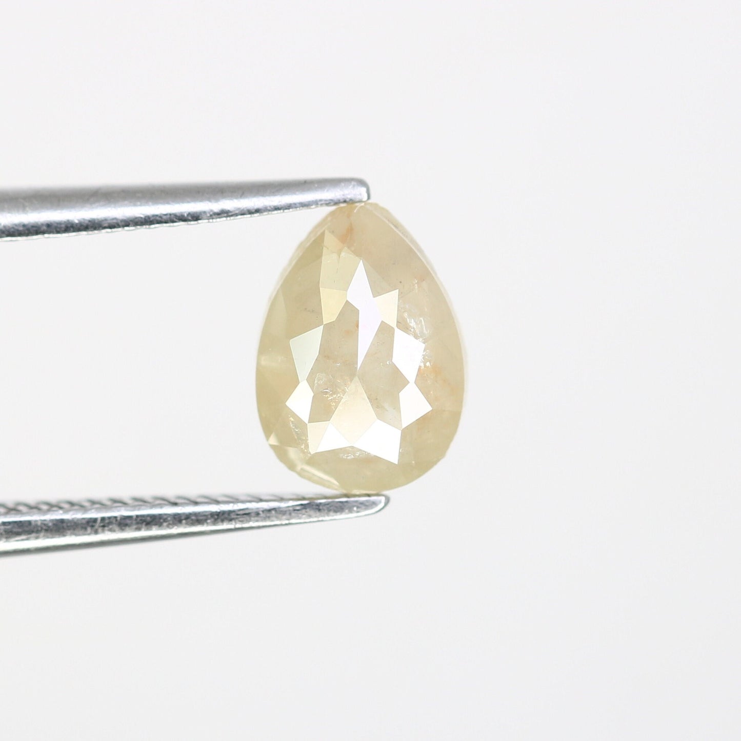Grey Pear Shape Rose Cut Diamond RingFor Gold Ring Diamonds