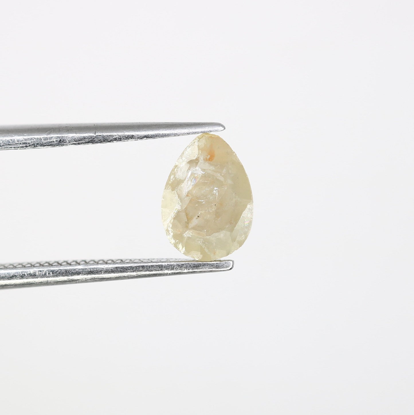 Grey Pear Shape Rose Cut Diamond RingFor Gold Ring Diamonds