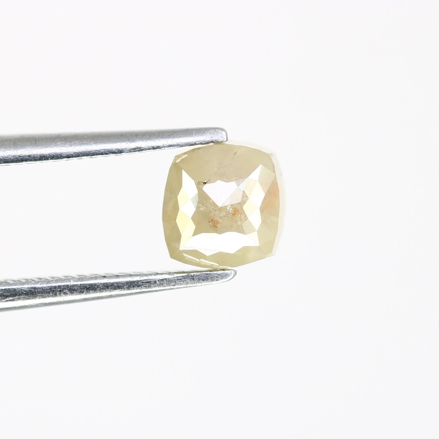 Cushion Cut Salt and Pepper Grey Diamond Ring | Gold Anniversary Gift | Unique Engagement Jewelry