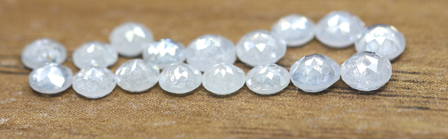 Salt And Pepper Diamond | Round Brilliant Cut Diamond | Natural Loose Earth Mined Diamond For Earring Pair & Wedding Ring | Diamonds