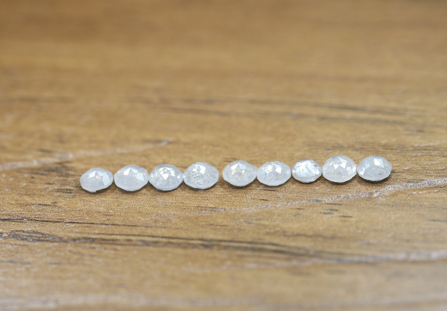 Natural Loose Rose Cut Diamond Grey Color Round Cut Diamond Natural Loose White Diamond Round Rose Cut Shape Diamond Diamonds