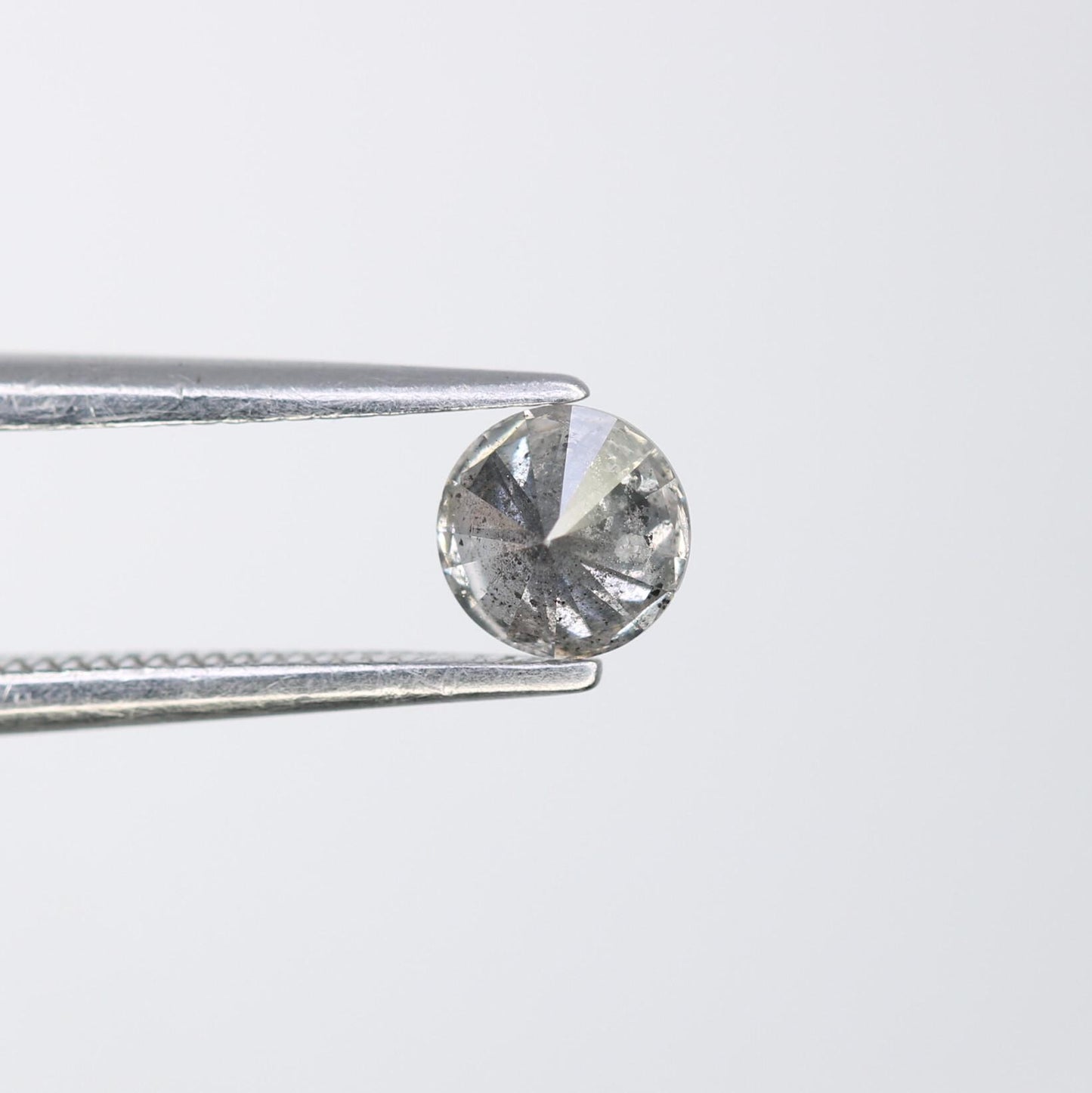 0.40 CT Loose Salt and Pepper Round Cut Diamond | Engagement, Anniversary, or Promise Ring | Unique Jewelry Gift | Trending Holiday Gift