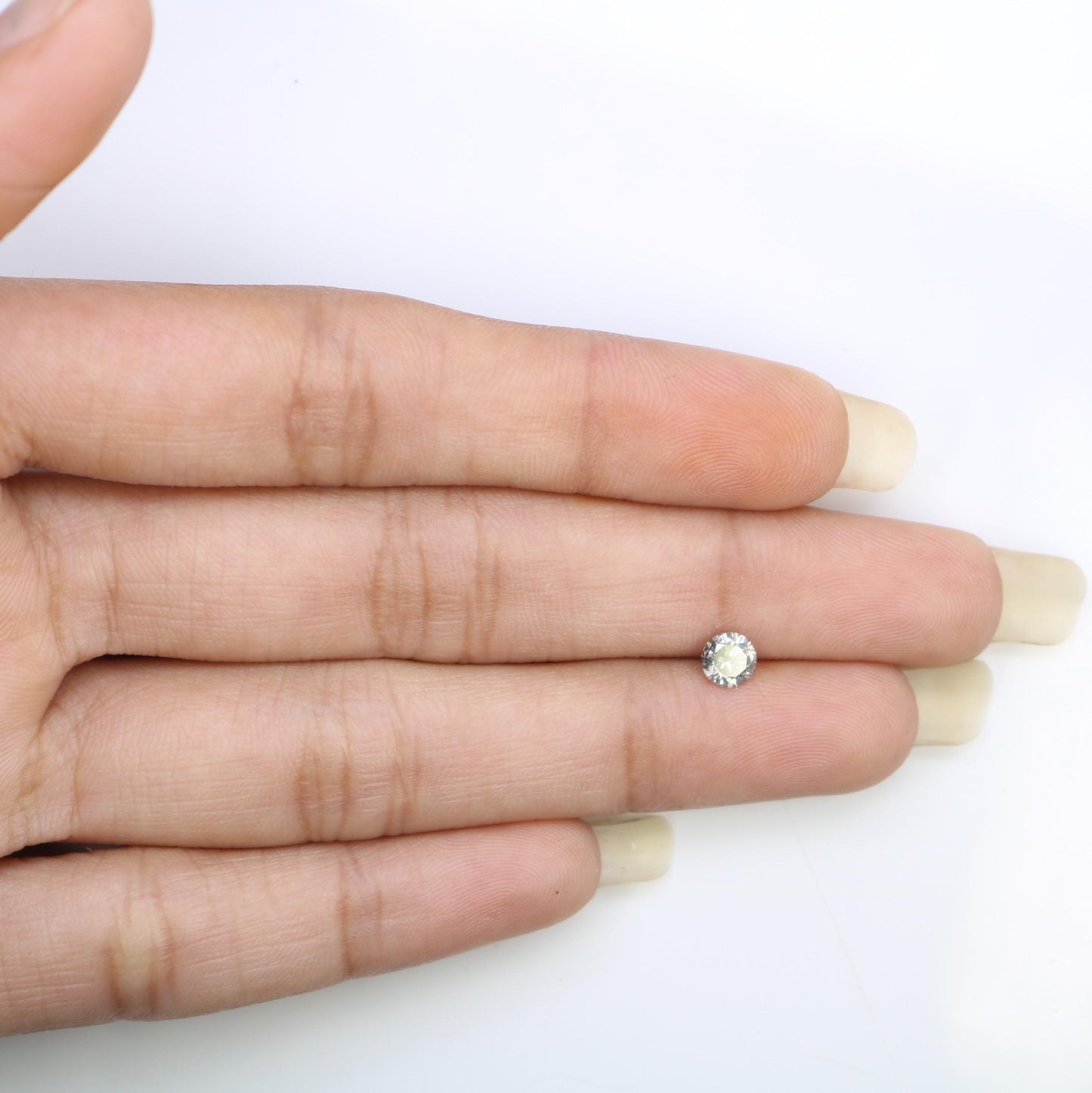 0.40 CT Loose Salt and Pepper Round Cut Diamond | Engagement, Anniversary, or Promise Ring | Unique Jewelry Gift | Trending Holiday Gift