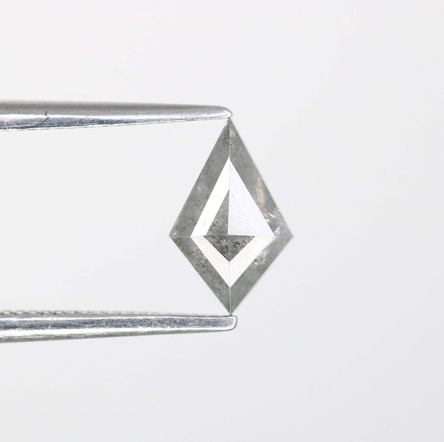 0.48 CT Kite Shape Salt and Pepper Diamond | Loose Natural Grey Gem | Earth-Mined Stone | Unique Gift for Special Occasions Jewelry Design