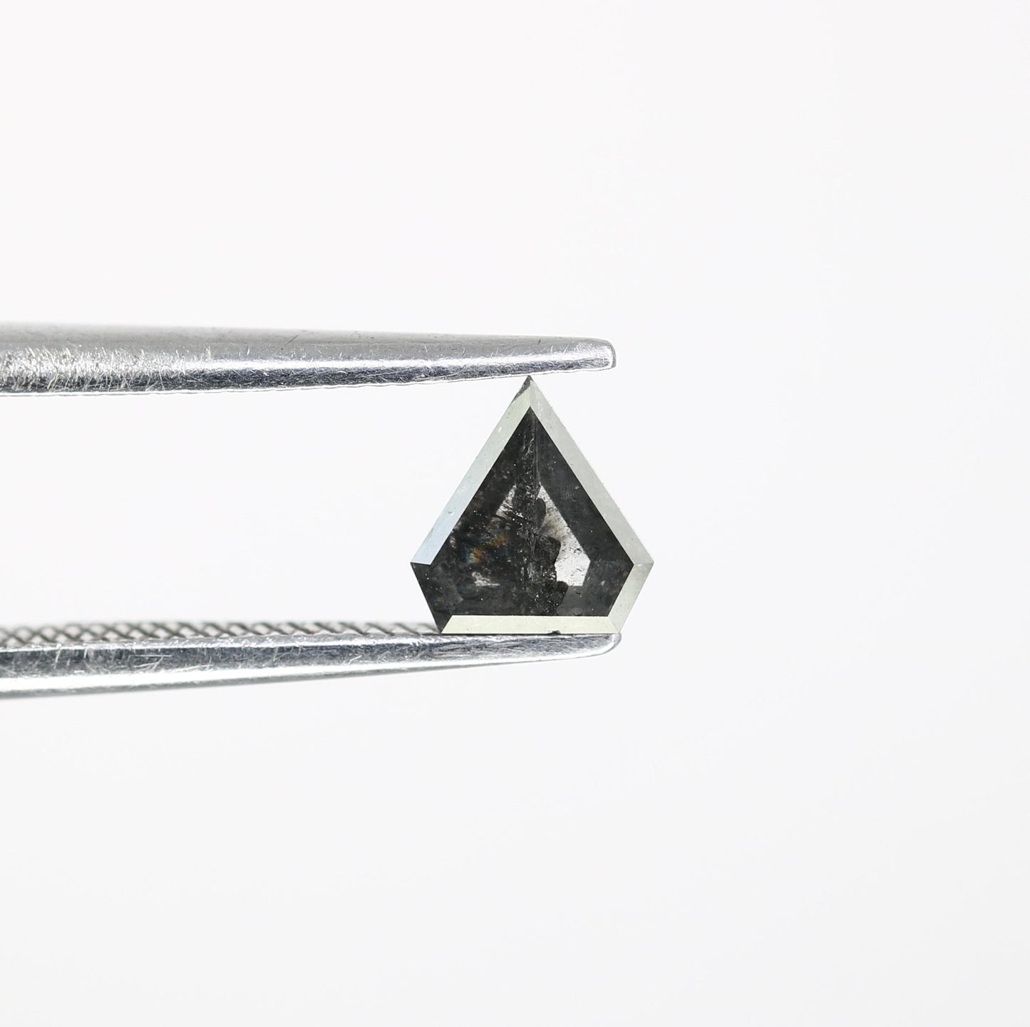 0.43 CT Diamond Shape Salt and Pepper Diamond | Loose Natural Grey Gem | Earth-Mined Stone | Perfect Gift for Engagements or Anniversaries