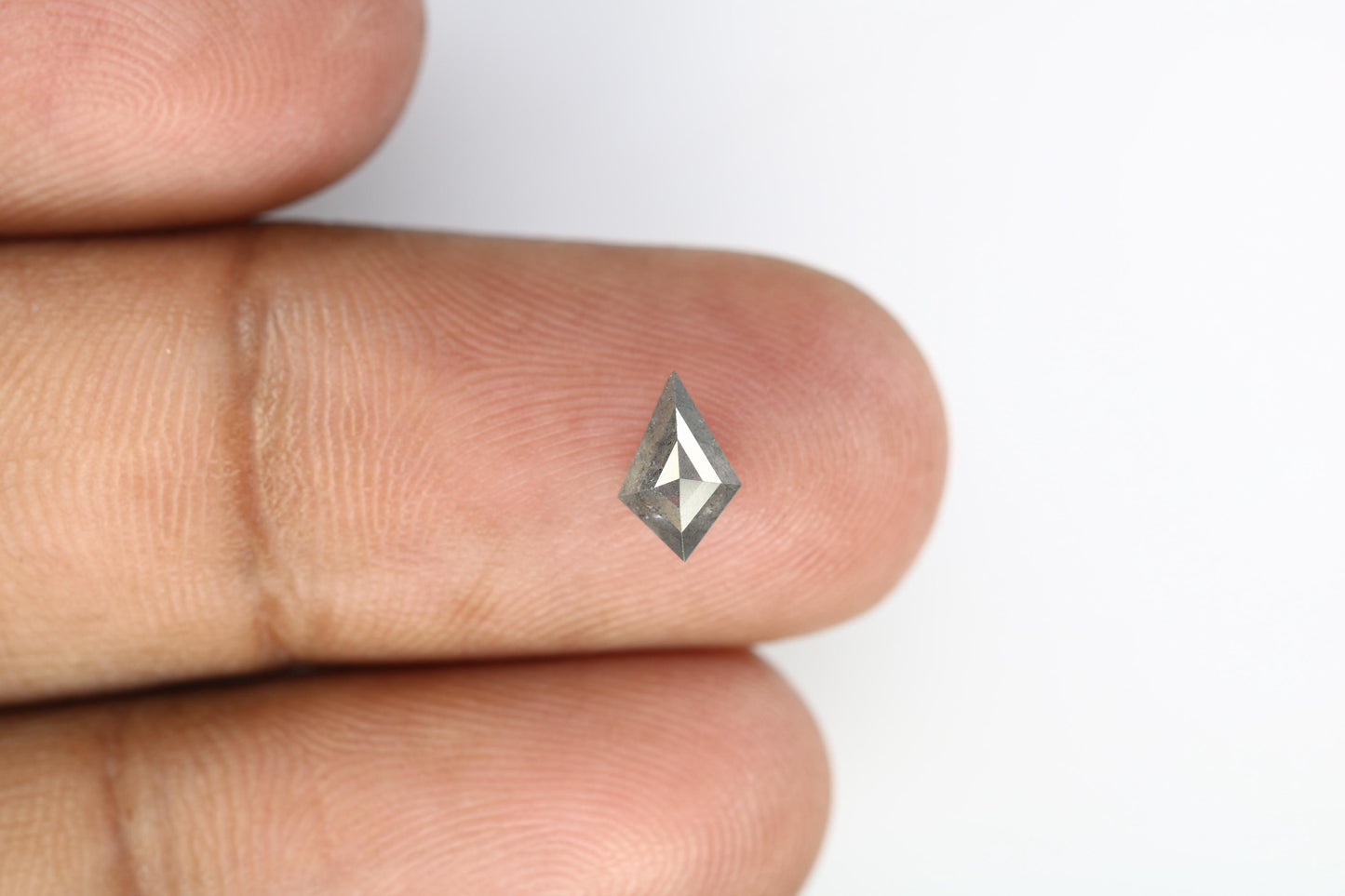 0.59 CT Kite-Shaped Salt and Pepper Diamond | Loose Grey Natural Gemstone | Sourced Earth-Mined Stone | Statement Piece for Jewelry Lovers
