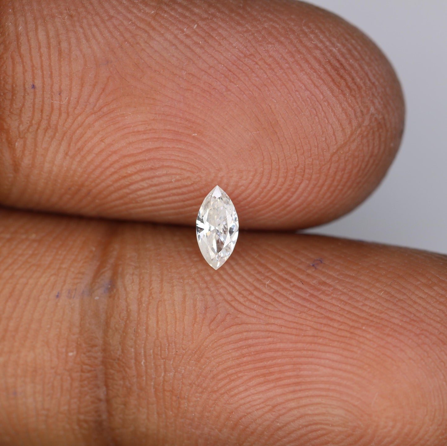 0.16 CT Gorgeous Marquise Salt and Pepper Diamond - Perfect for Custom Engagement and Statement Rings