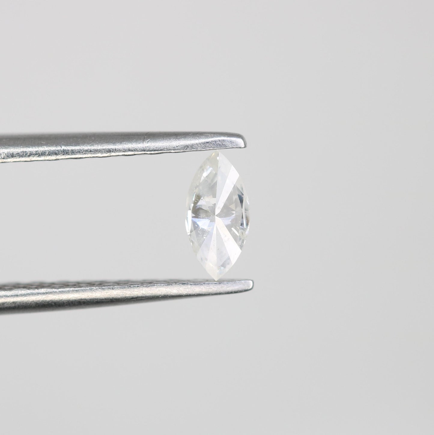 0.16 CT Gorgeous Marquise Salt and Pepper Diamond - Perfect for Custom Engagement and Statement Rings
