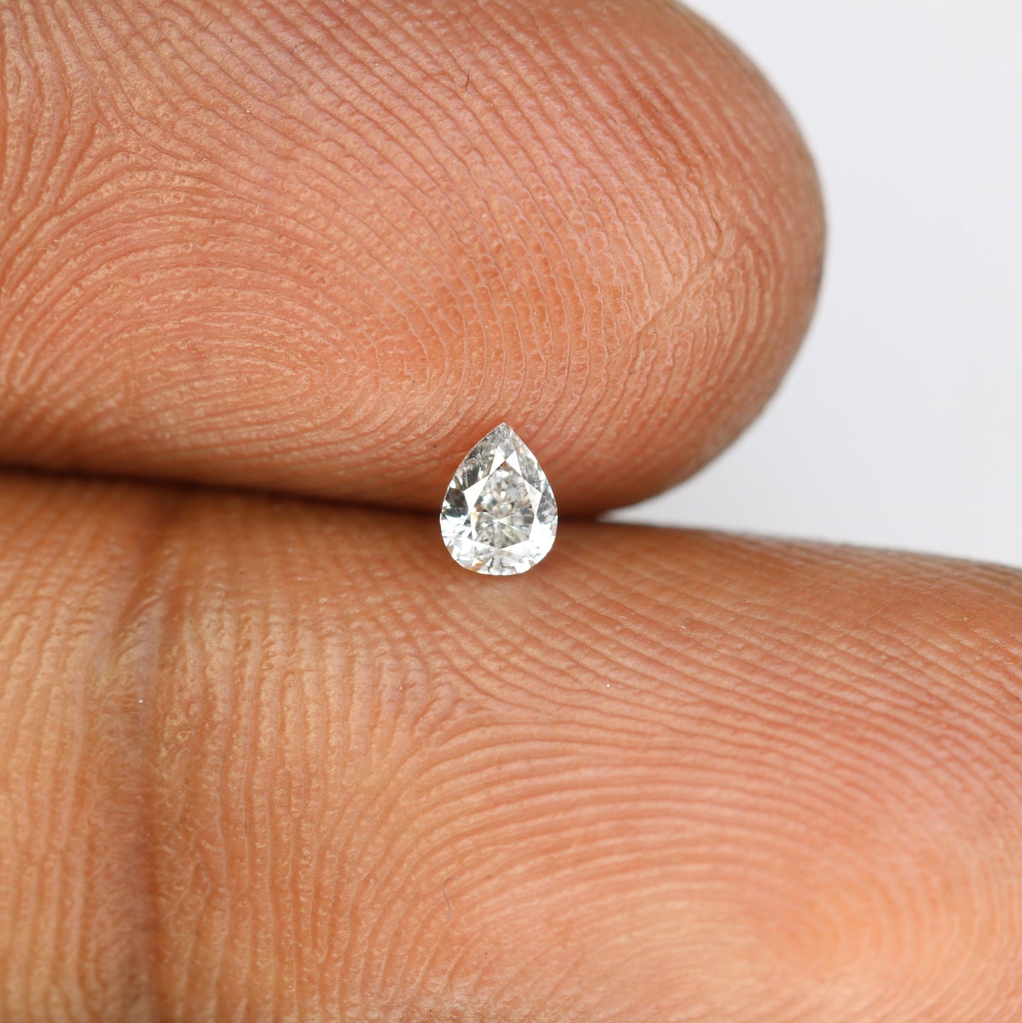 0.16 CT Premium Quality Marquise Shape Salt and Pepper Natural Diamond - Exquisite Rose Cut Gemstone