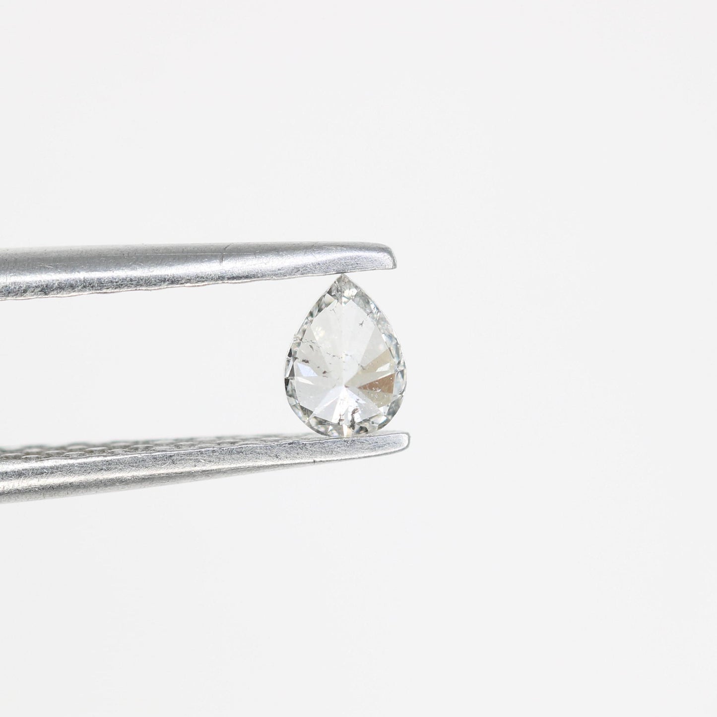 0.16 CT Premium Quality Marquise Shape Salt and Pepper Natural Diamond - Exquisite Rose Cut Gemstone