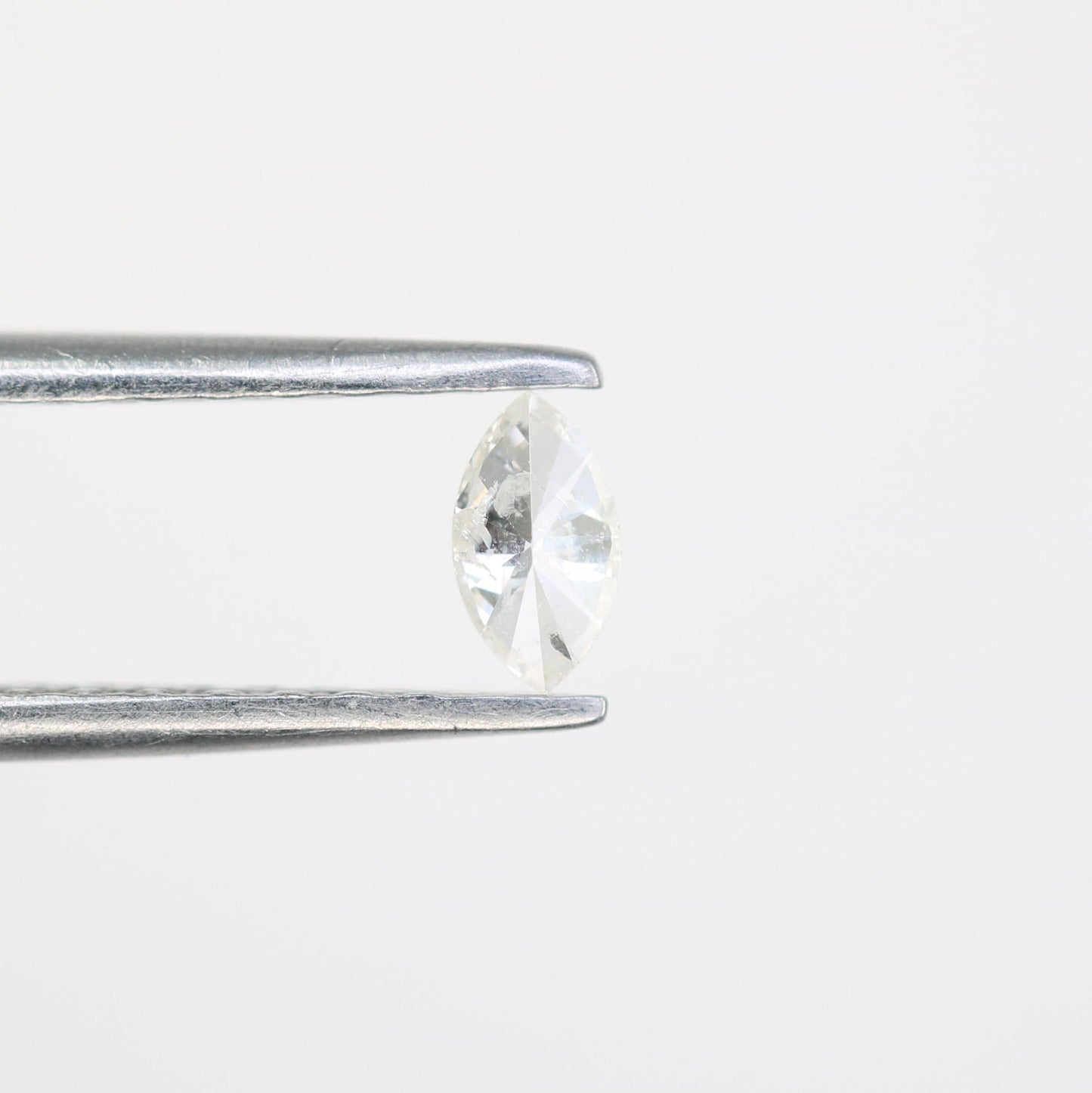 0.17 Natural Loose Marquise Shape Diamond Salt And Pepper Marquise Rose Cut Diamond White Color Marquise Cut Diamond