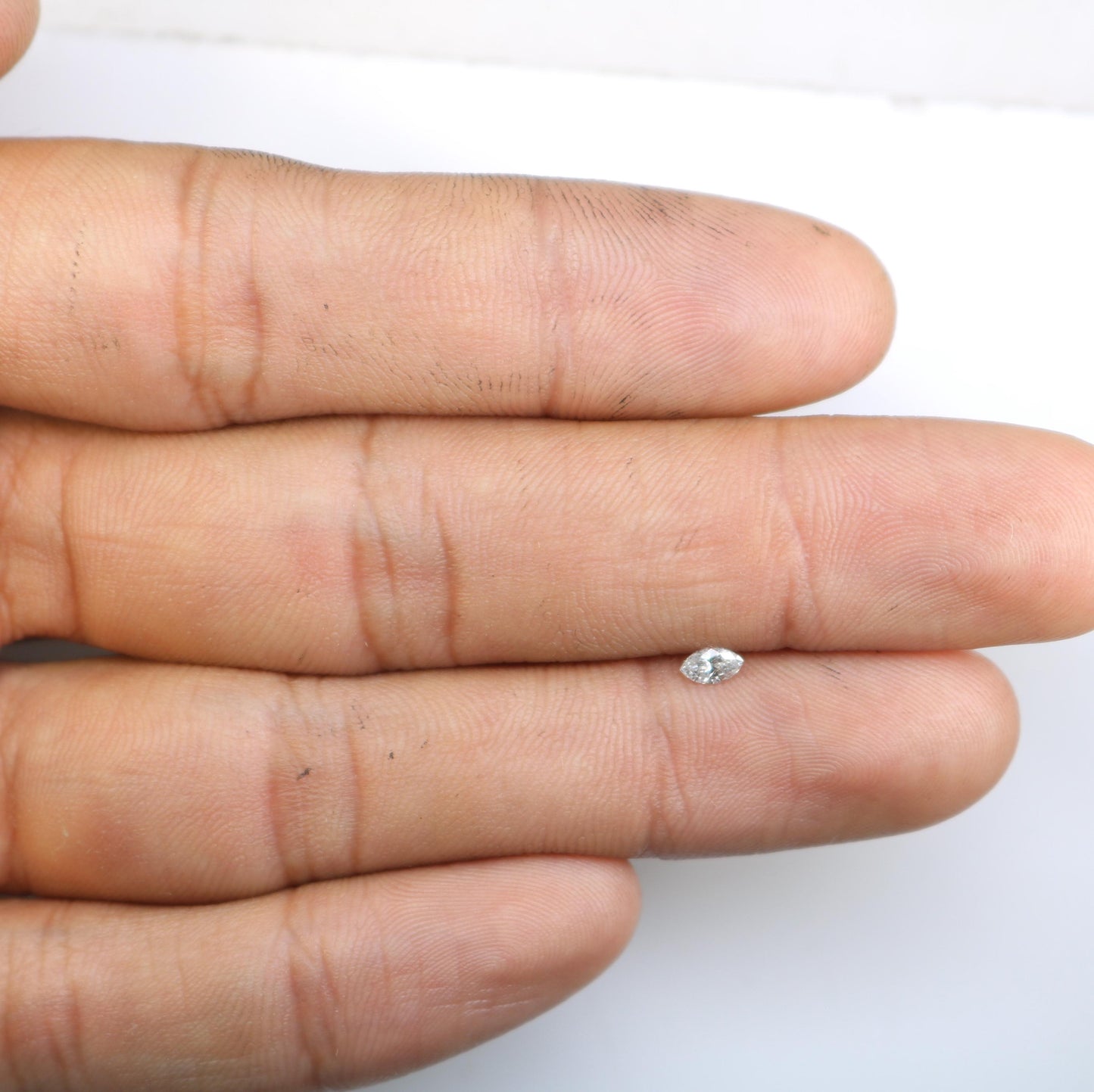 0.17 CT Natural Loose Diamond | Salt And Pepper Diamond | Marquise Cut Diamond | Fancy Diamond For Engagement Ring