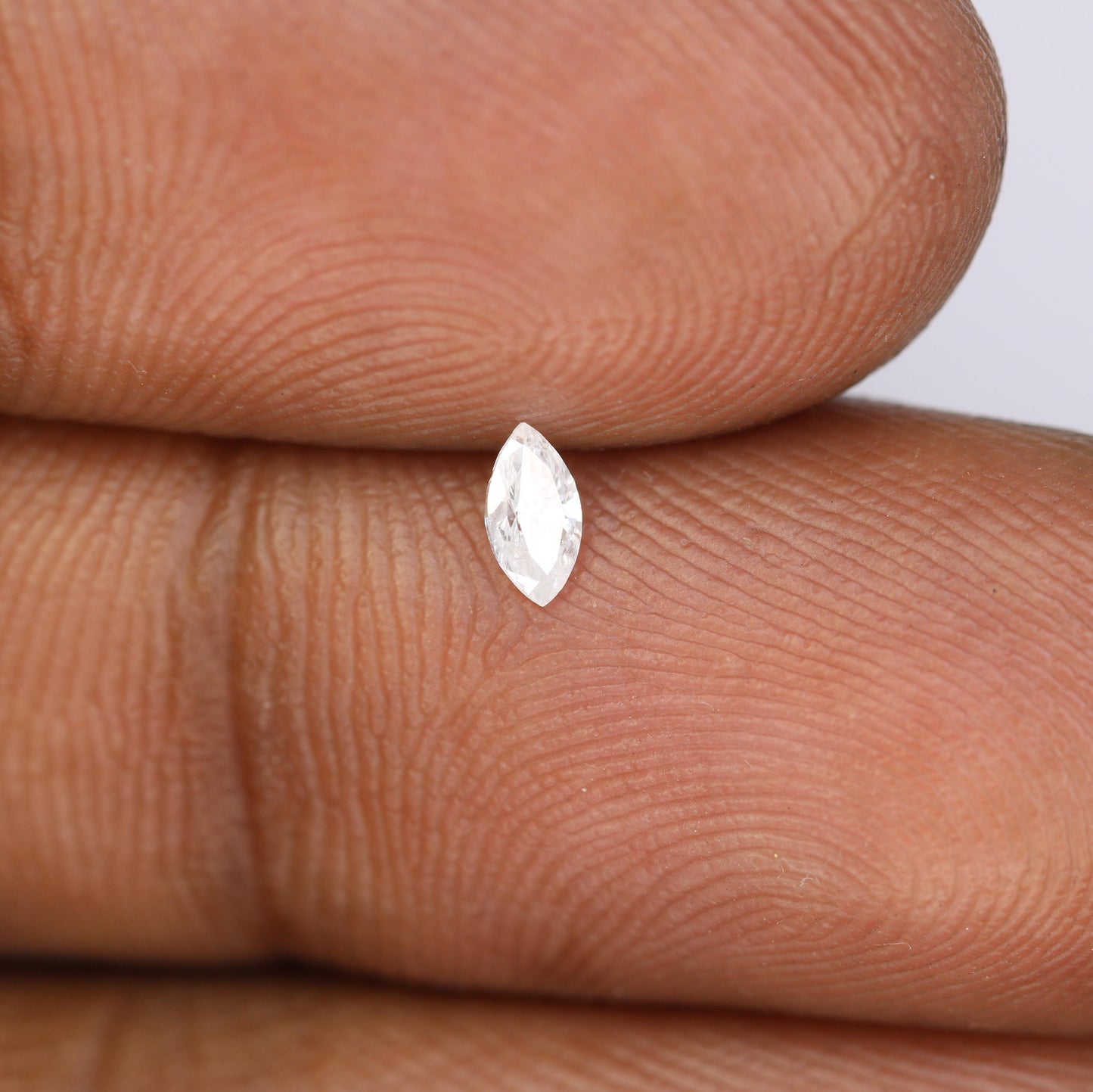 0.14 CT Marquise Shape natural loose diamond, salt and pepper diamond Rose-cut marquise natural diamond for Gift