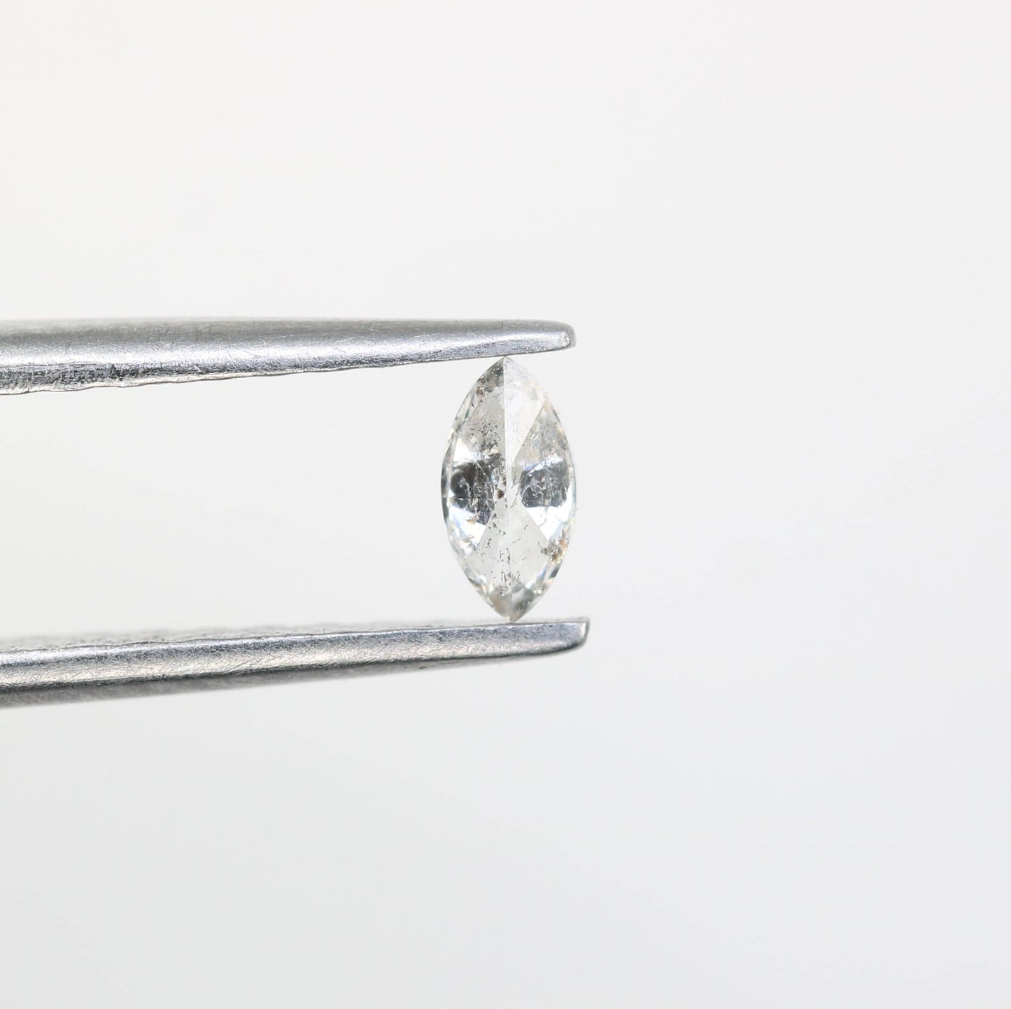 0.17 CT Natural Loose Marquise Shape Diamond Salt And Pepper Marquise White Grey Color Marquise Cut Diamond