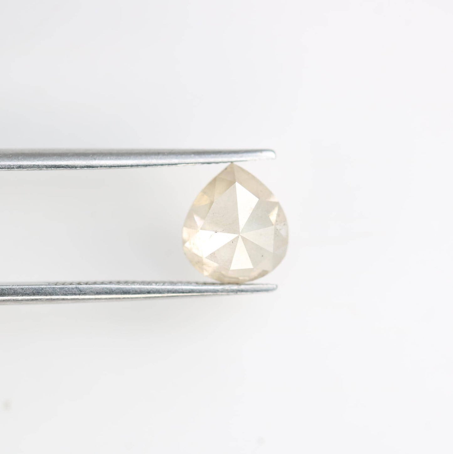 1.80 Carat Natural Light Brown Pear-Shaped Diamond | 7.80x6.90x4.30mm Opaque Loose Gemstone | Unique Light Brown Diamond