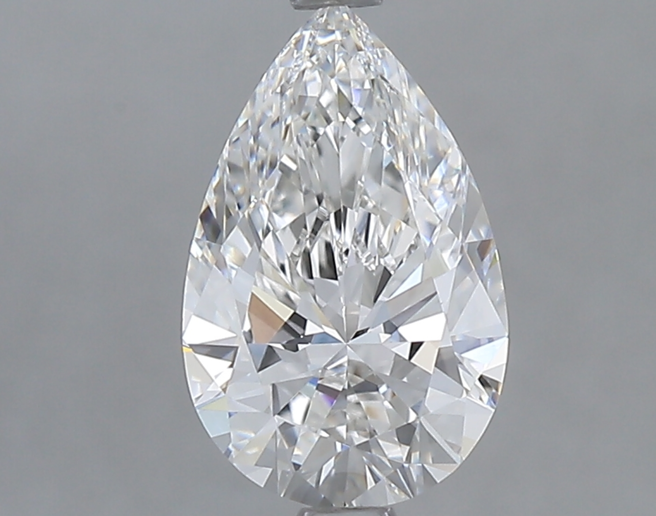 1.53 CT Pear Cut Lab Grown Diamond IGI Certified