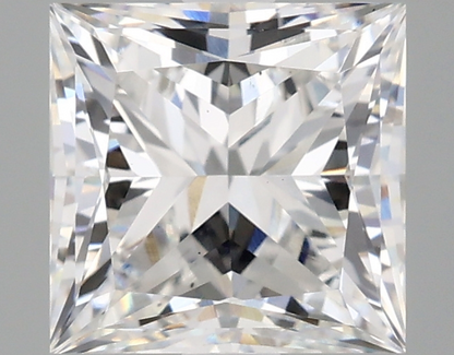 2  Carat Princess Cut Lab Grown Diamond IGI Certified