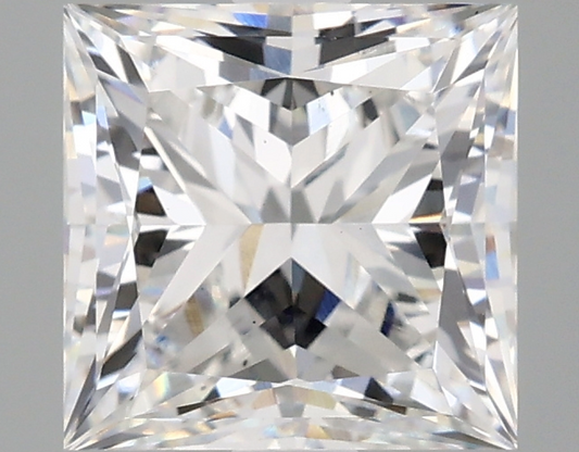 2  Carat Princess Cut Lab Grown Diamond IGI Certified