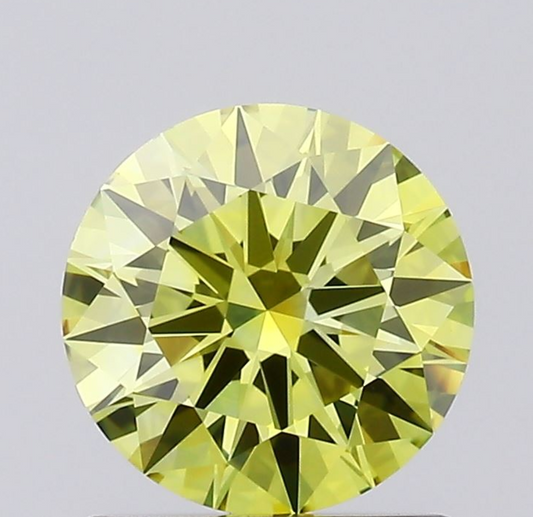 1  Carat Round Cut Lab Grown Diamond IGI Certified