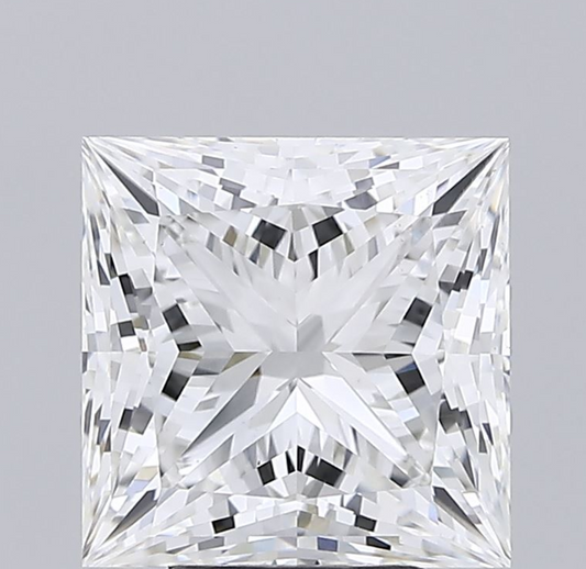 5 CT Princess Cut Lab Grown Diamond IGI Certified