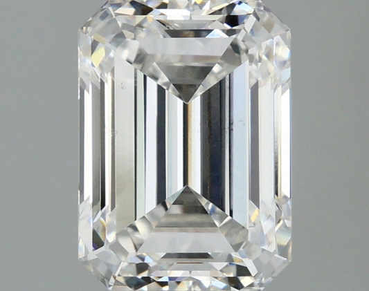 2 CT Emerald Cut Lab Grown Diamond IGI Certified