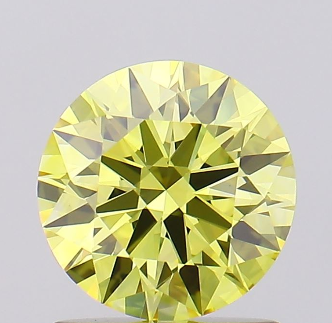 1  Carat Round Cut Lab Grown Diamond IGI Certified
