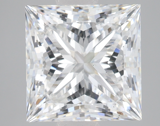 5 CT Princess Cut Lab Grown Diamond IGI Certified