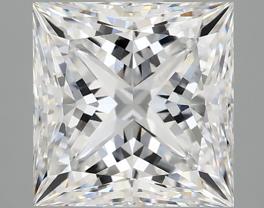 3  Carat Princess Cut Lab Grown Diamond IGI Certified