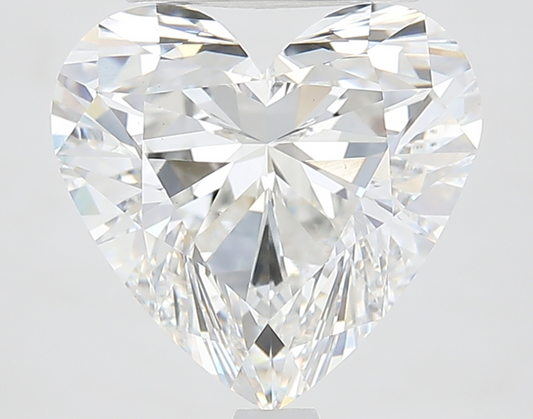 4 Carat Heart Cut Lab Grown Diamond IGI Certified