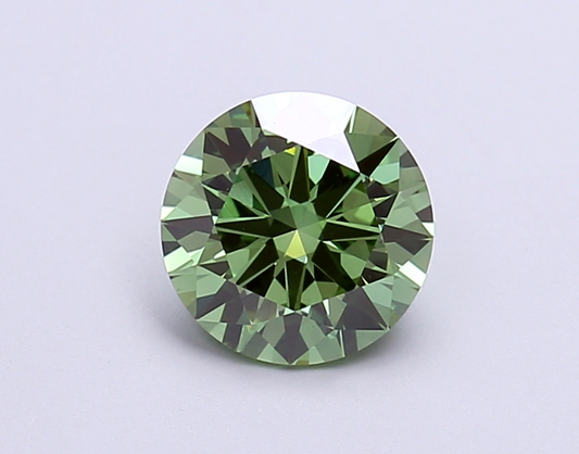 1 CT Fancy Green Lab-Grown Diamond IGI Certified
