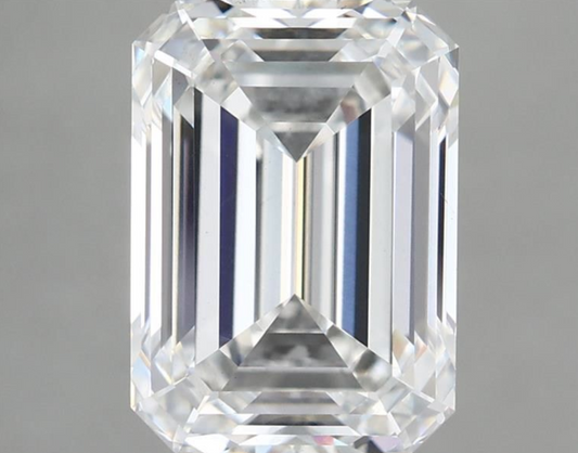 5 CT Emerald Cut Lab Grown Diamond IGI Certified