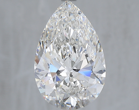 3 CT Pear Cut Lab Grown Diamond IGI Certified