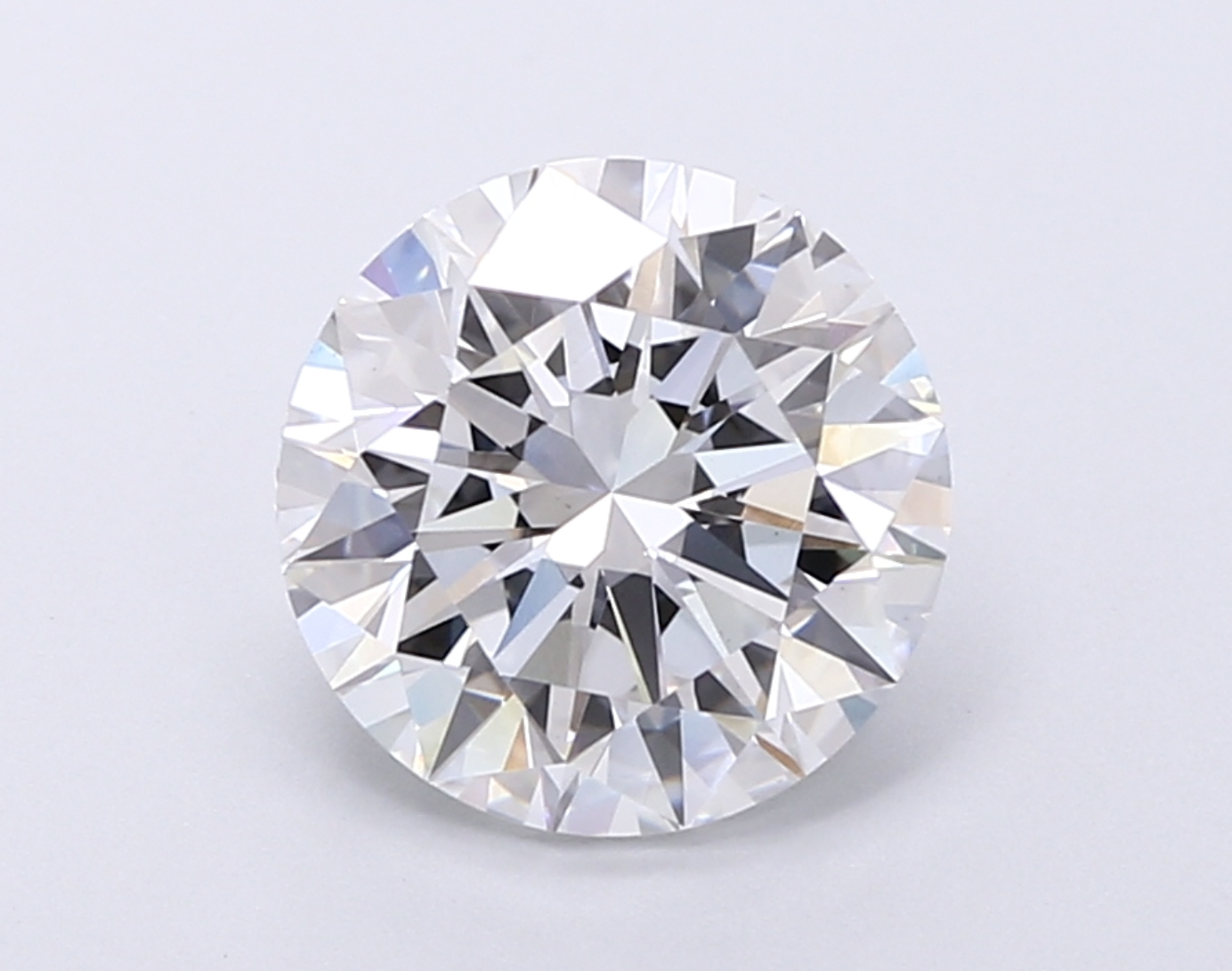 3 CT Round Cut Lab-Grown Diamond IGI Certified