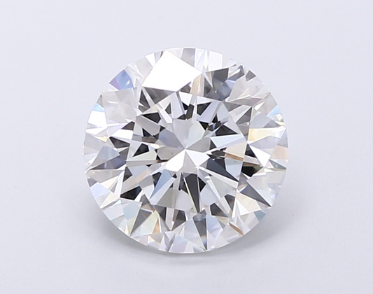 3 CT Round Cut Lab-Grown Diamond IGI Certified