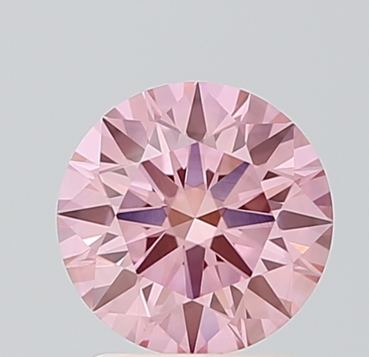 1 CT Fancy Pink Lab-Grown Diamond IGI Certified
