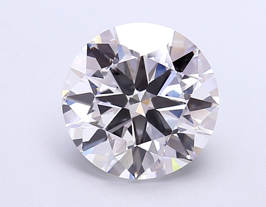 3 CT Round Cut Lab-Grown Diamond IGI Certified