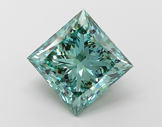 3 CT Princess Cut Lab Grown Diamond IGI Certified
