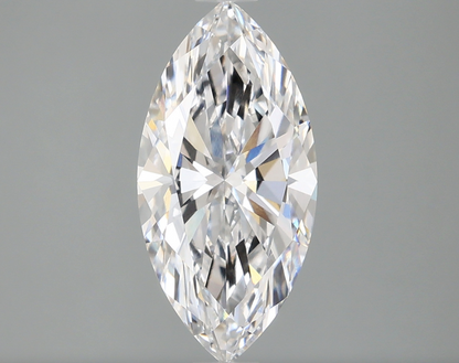2 CT Marquise Cut Lab Grown Diamond IGI Certified