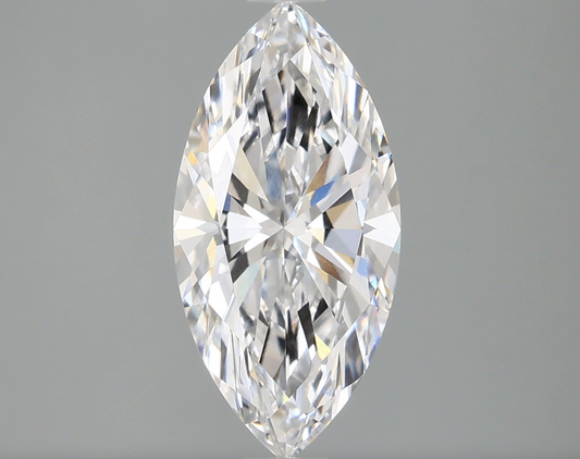 2 CT Marquise Cut Lab Grown Diamond IGI Certified