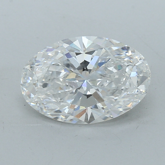 4 CT Oval Cut Lab-Grown Diamond IGI Certified