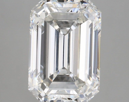 5 CT Emerald Cut Lab Grown Diamond IGI Certified