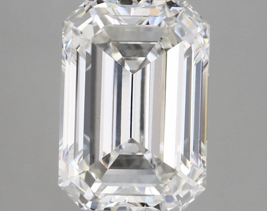 5 CT Emerald Cut Lab Grown Diamond IGI Certified