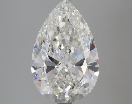 4 CT Pear Cut Lab Grown Diamond IGI Certified